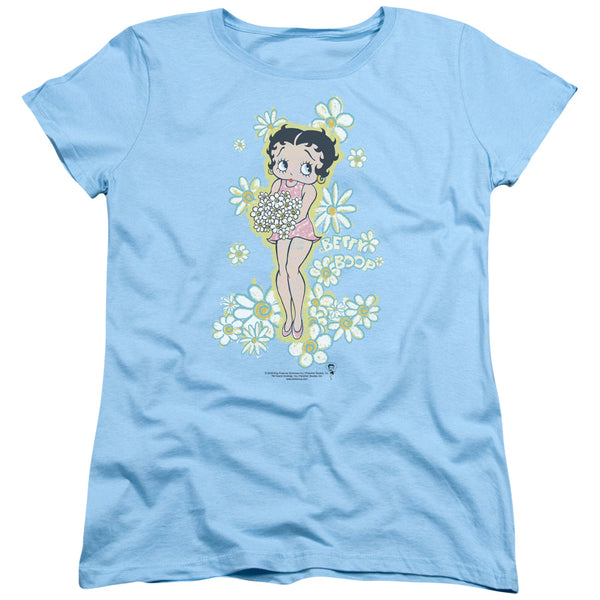 Betty Boop - Flowers Women's Short Sleeve