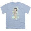 Betty Boop - Flowers Youth Short Sleeve