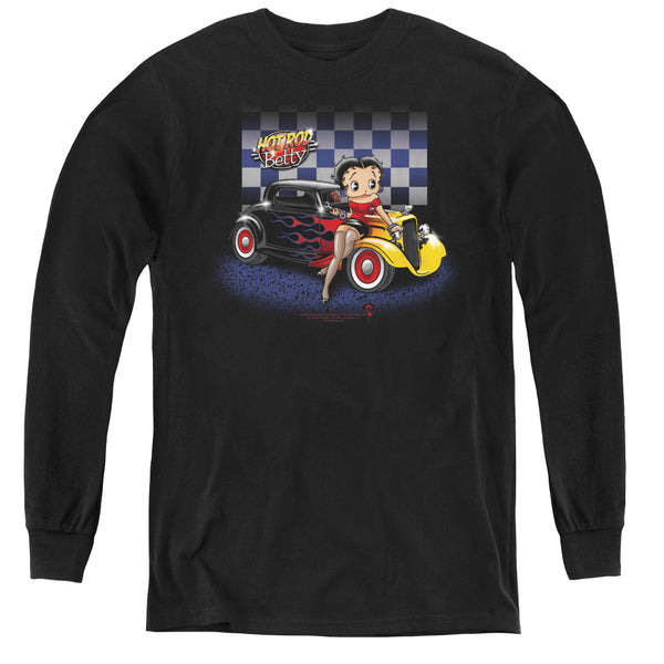 Betty Boop - Hot Rod Boop L - S Youth