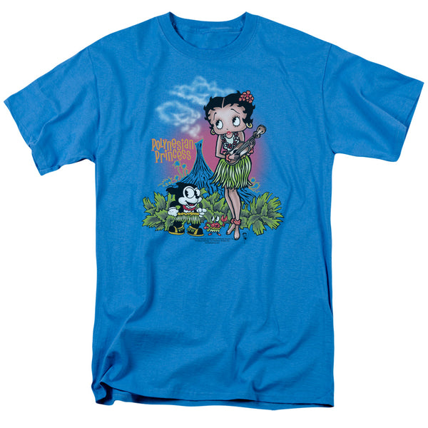 Betty Boop - Polynesian Princess Adult Regular Fit Short Sleeve