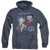 Betty Boop - Moonlight Adult Heather Hoodie