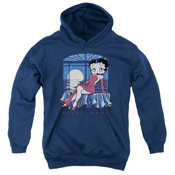 Betty Boop - Moonlight Youth Hooded Sweatshirt