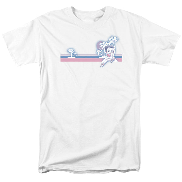 Betty Boop - Reto Surf Band Adult Regular Fit Short Sleeve