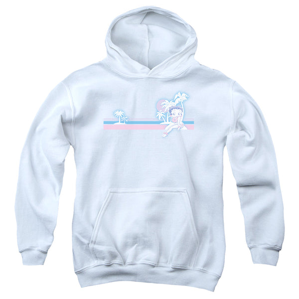Betty Boop - Reto Surf Band Youth Hooded Sweatshirt