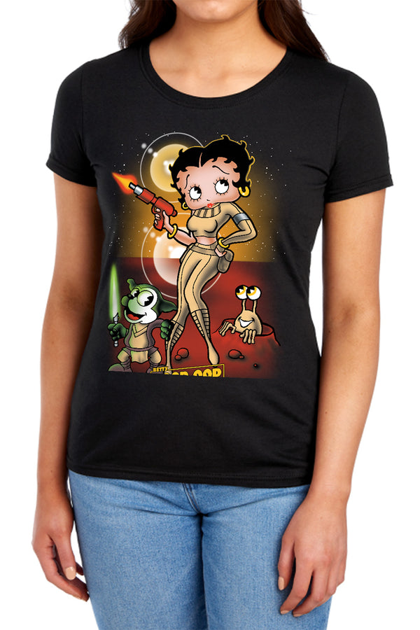 Betty Boop - Star Princess Women's Short Sleeve