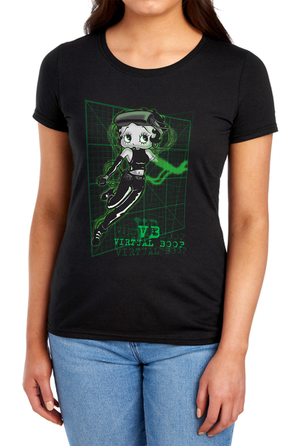 Betty Boop - Virtual Boop Women's Short Sleeve