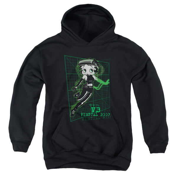 Betty Boop - Virtual Boop Youth Hooded Sweatshirt