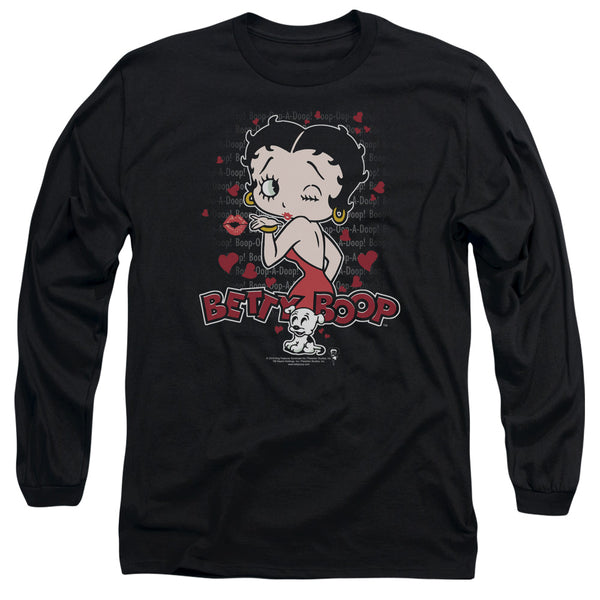 Betty Boop - Classic Kiss Adult Long Sleeve