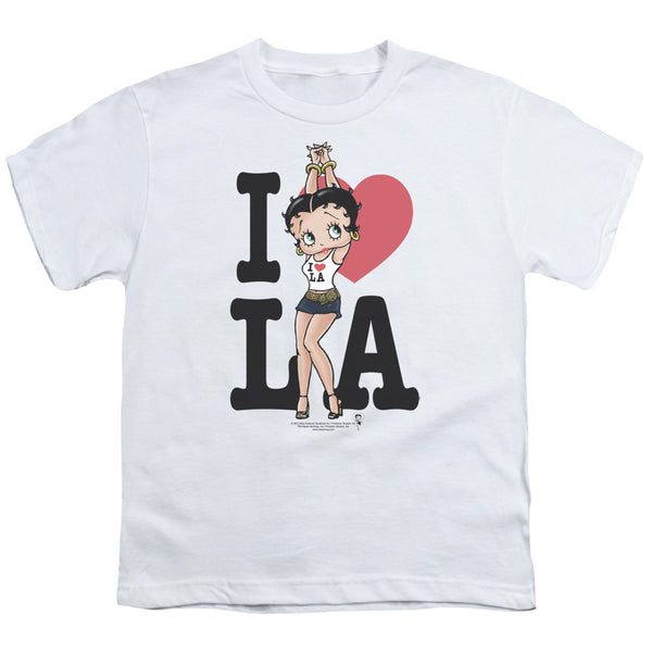 Betty Boop - I Heart La Youth Short Sleeve