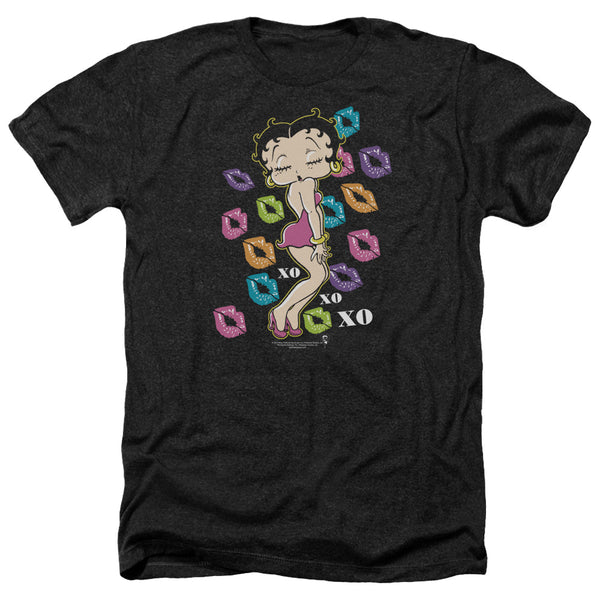 Betty Boop - Tripple Xo Adult Regular Fit Heather Short Sleeve