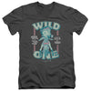 Betty Boop - Wild One Adult Slim Fit V Neck Cotton