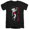 Betty Boop - Classic Adult Slim Fit V Neck Cotton
