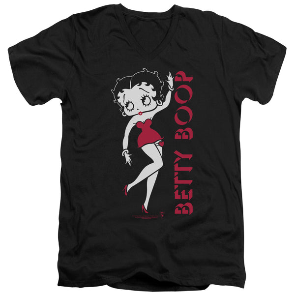 Betty Boop - Classic Adult Slim Fit V Neck Cotton