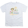 Betty Boop - Hot In Hawaii Youth Short Sleeve
