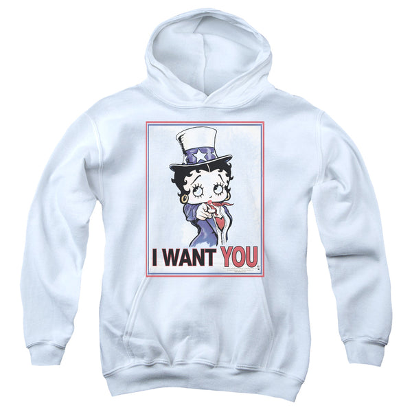 Betty Boop - Auntie Boop Youth Hooded Sweatshirt