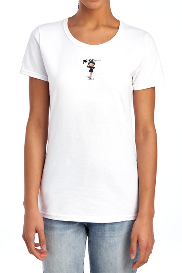 Betty Boop - Navy Boop Women's Short Sleeve