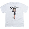 Betty Boop - Navy Boop Youth Short Sleeve