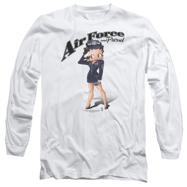 Betty Boop - Air Force Boop Adult Long Sleeve
