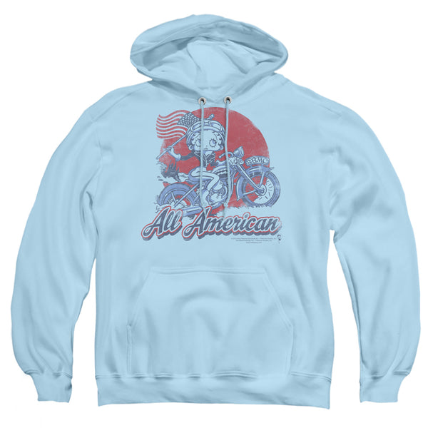 Betty Boop - All American Biker Adult Pullover Hoodie