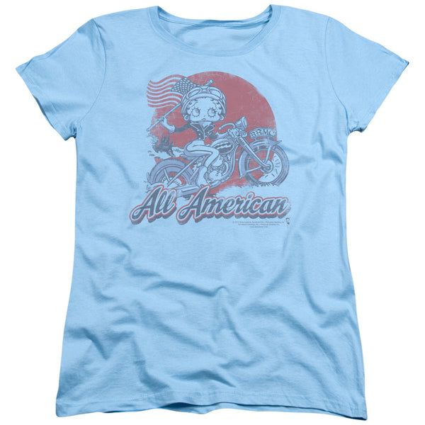 Betty Boop - All American Biker Women's Short Sleeve