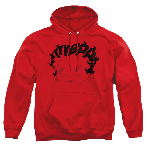 Betty Boop - Word Hair Adult Pullover Hoodie