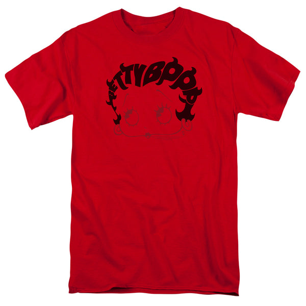 Betty Boop - Word Hair Adult Regular Fit Short Sleeve