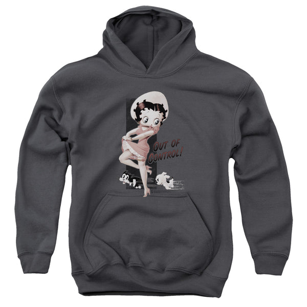 Betty Boop - Out Of Control Youth Hooded Sweatshirt