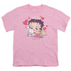 Betty Boop - Puppy Love Youth Short Sleeve