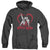 Betty Boop - Scrolling Hearts Adult Heather Hoodie