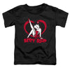 Betty Boop - Scrolling Hearts Toddler Short Sleeve
