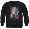 Betty Boop - Biker Babe Adult Crewneck Sweatshirt