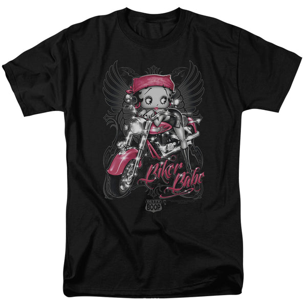 Betty Boop - Biker Babe Adult Regular Fit Short Sleeve