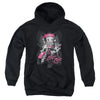 Betty Boop - Biker Babe Youth Hooded Sweatshirt