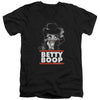 Betty Boop - Bling Bling Boop Adult Slim Fit V Neck Cotton