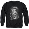 Betty Boop - Fashion Roses Adult Crewneck Sweatshirt