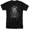 Betty Boop - Fashion Roses Adult Tall Fit Short Sleeve