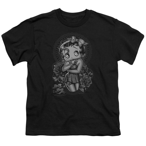 Betty Boop - Fashion Roses Youth Short Sleeve
