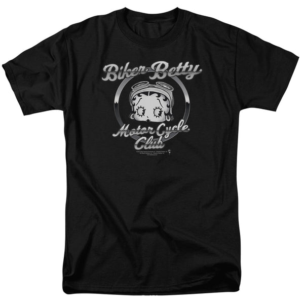 Betty Boop - Chromed Logo Adult Regular Fit Short Sleeve