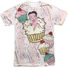 Betty Boop - Cake Boop Adult Regular Fit Short Sleeve 100% Poly