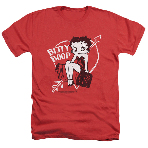 Betty Boop - Lover Girl Adult Regular Fit Heather Short Sleeve