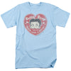 Betty Boop - Fan Club Heart Adult Regular Fit Short Sleeve