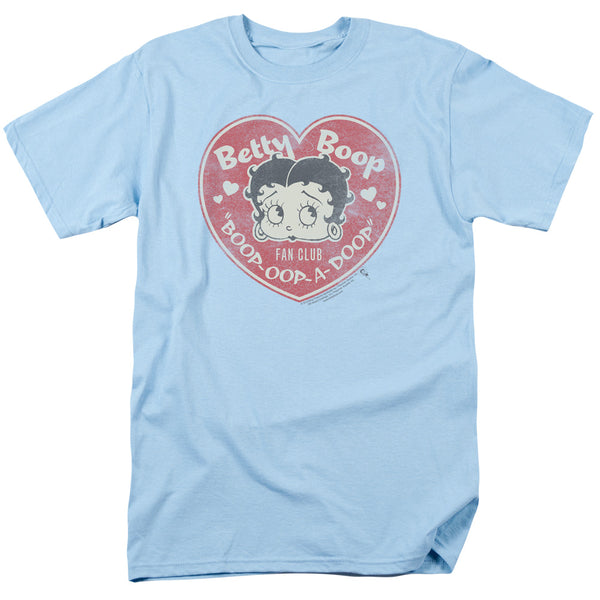 Betty Boop - Fan Club Heart Adult Regular Fit Short Sleeve