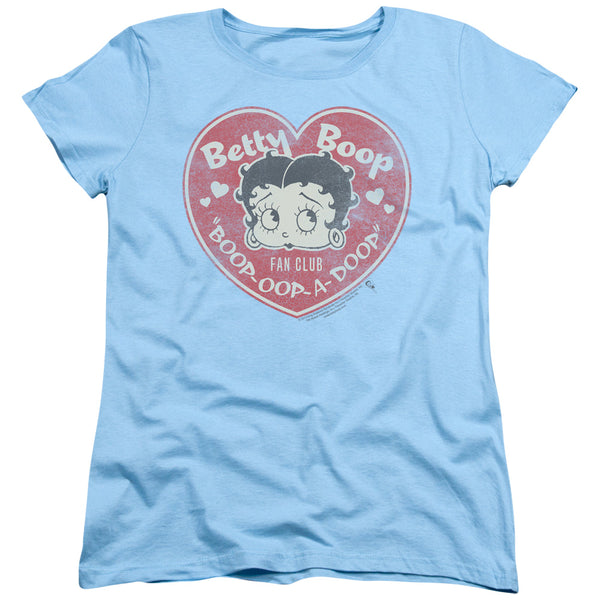 Betty Boop - Fan Club Heart Women's Short Sleeve