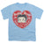 Betty Boop - Fan Club Heart Youth Short Sleeve