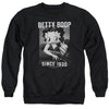 Betty Boop - On The Line Adult Crewneck Sweatshirt