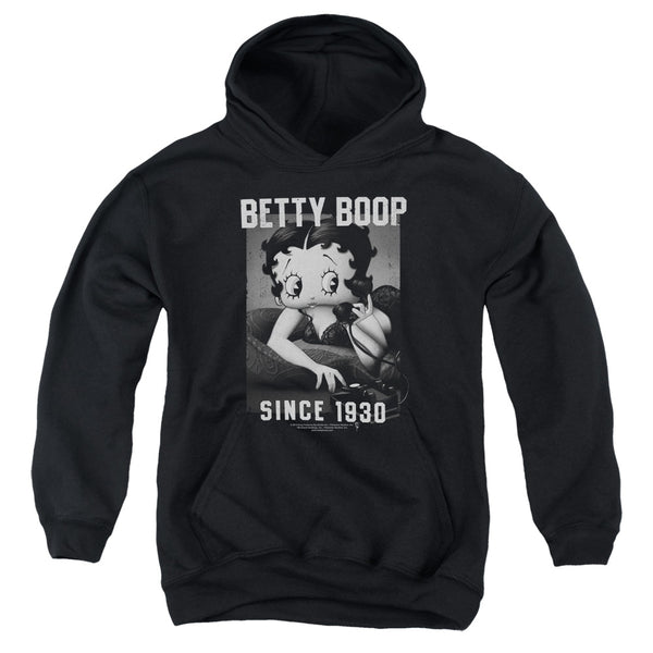 Betty Boop - On The Line Youth Hooded Sweatshirt