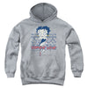 Betty Boop - Zombie Pinup Youth Hooded Sweatshirt