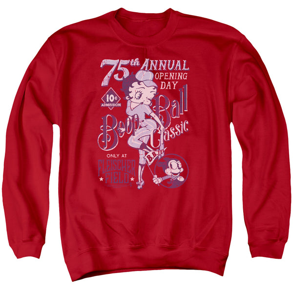 Betty Boop - Boop Ball Adult Crewneck Sweatshirt