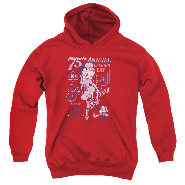 Betty Boop - Boop Ball Youth Hooded Sweatshirt