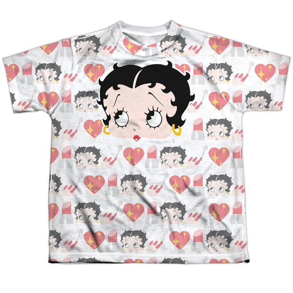 Betty Boop - Symbol Sub Youth Short Sleeve 100% Poly